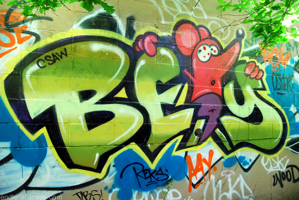 bely graffiti. 