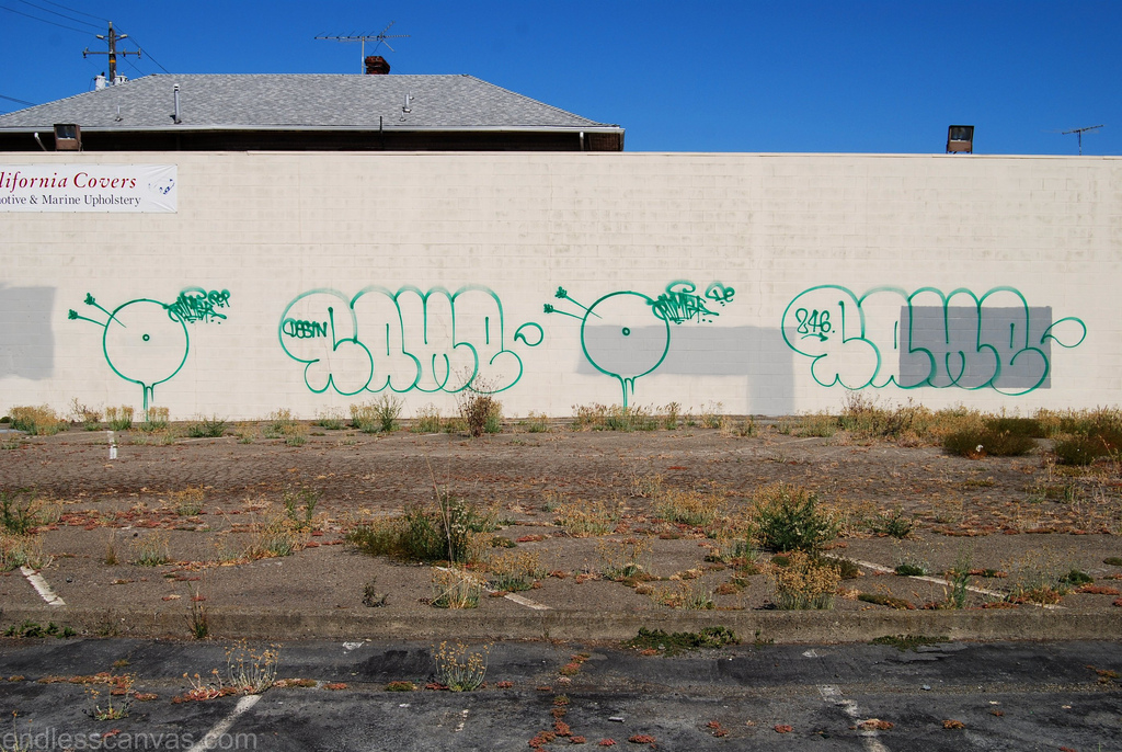 Optimist Same Graffiti Oakland CA. 