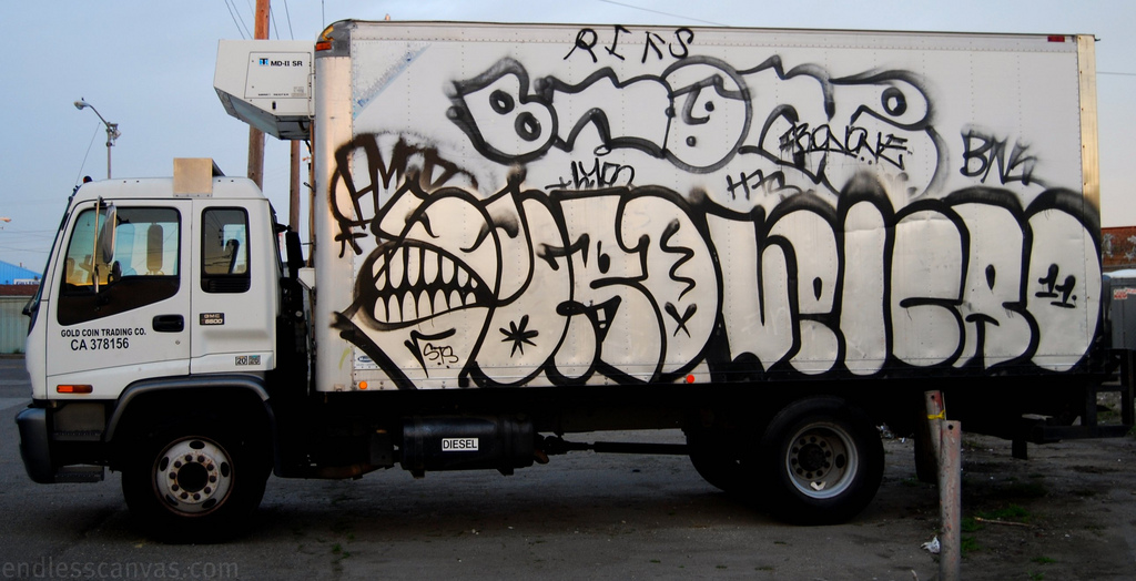 Toro Graffiti Truck San Francisco. 