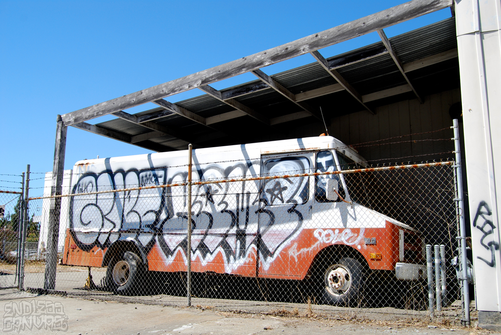 Grief Kama Truck Graffiit. 