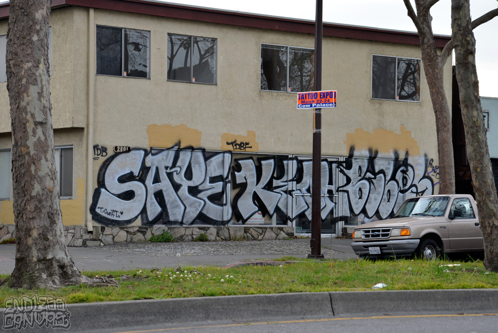 Saye Graffiti East Bay CA. 